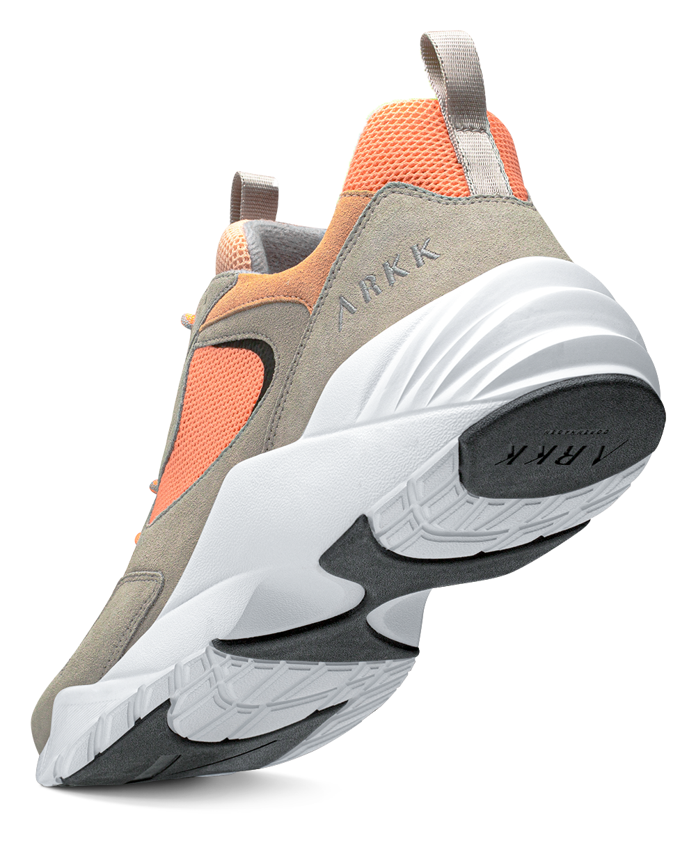 ARKK SMU Kanetyk Suede W13 | Ash Radiant Coral | Women Kanetyk